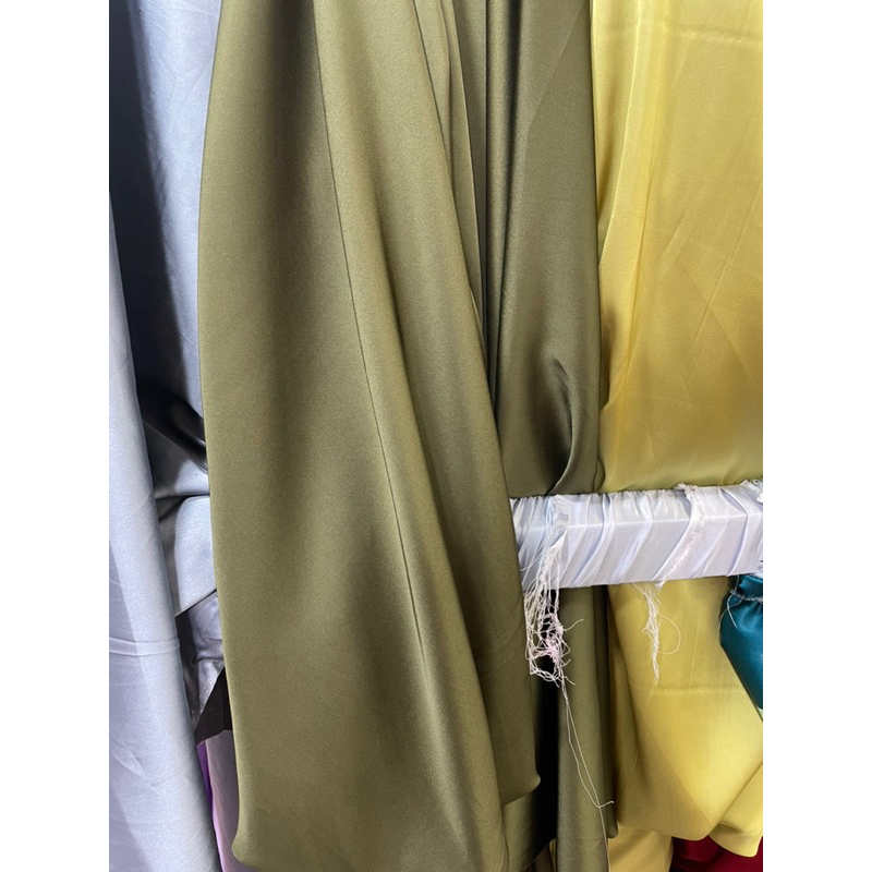 Bahan armani silk polos/ armani polos/kebaya wanita