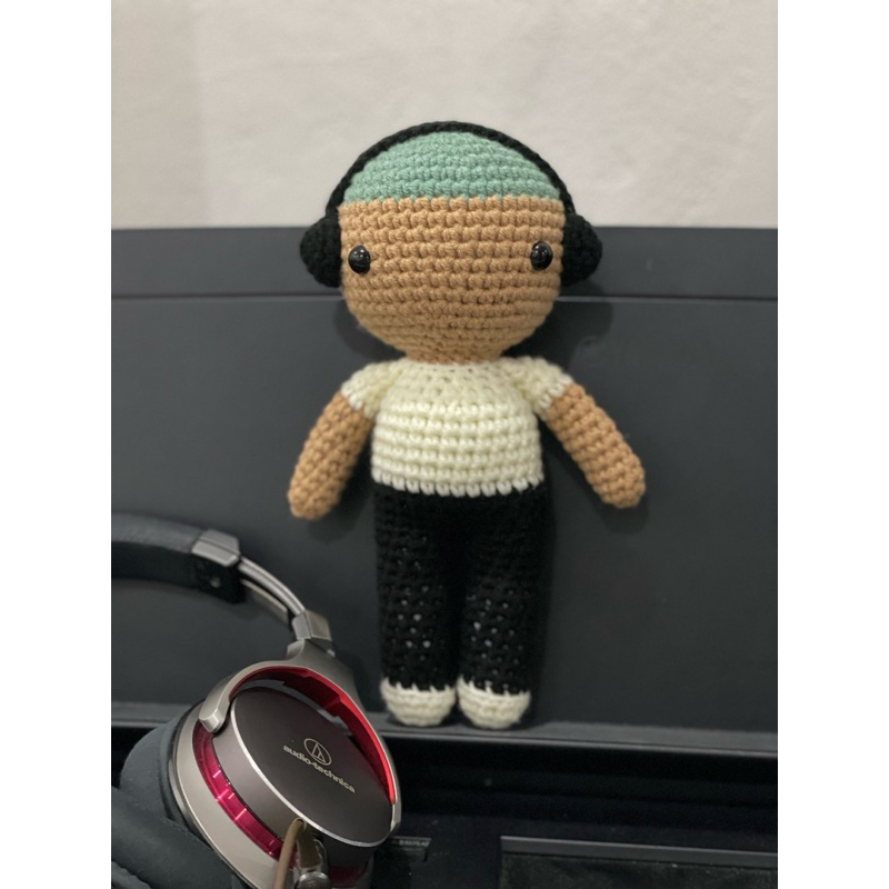 Amigurumi Boneka FRANK OCEAN crochet BLOND