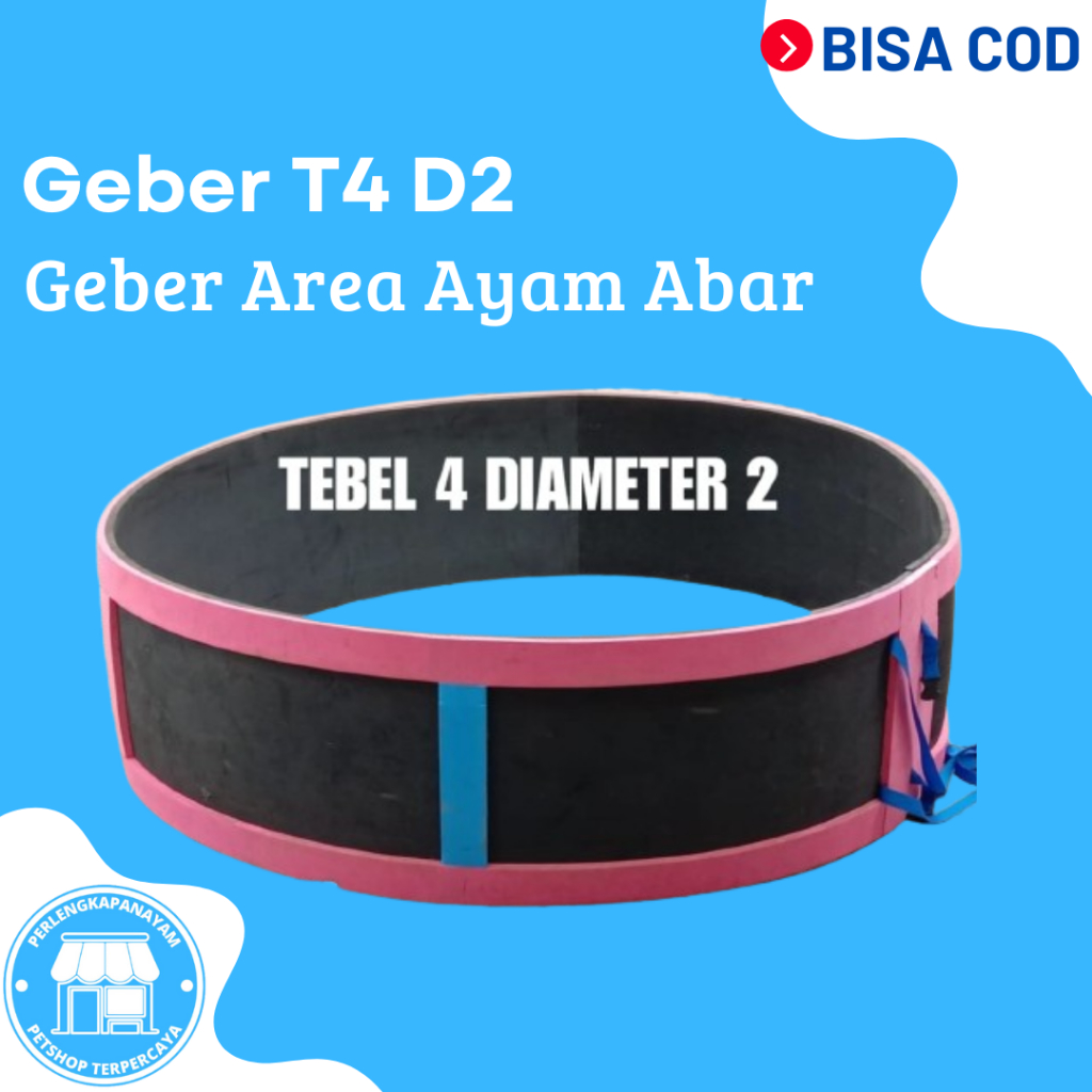 PERLENGKAPAN AYAM - Geber T4 D2, Geber Spon, Geber Ayam Aduan, Geber Berkualitas, Geber Bagus