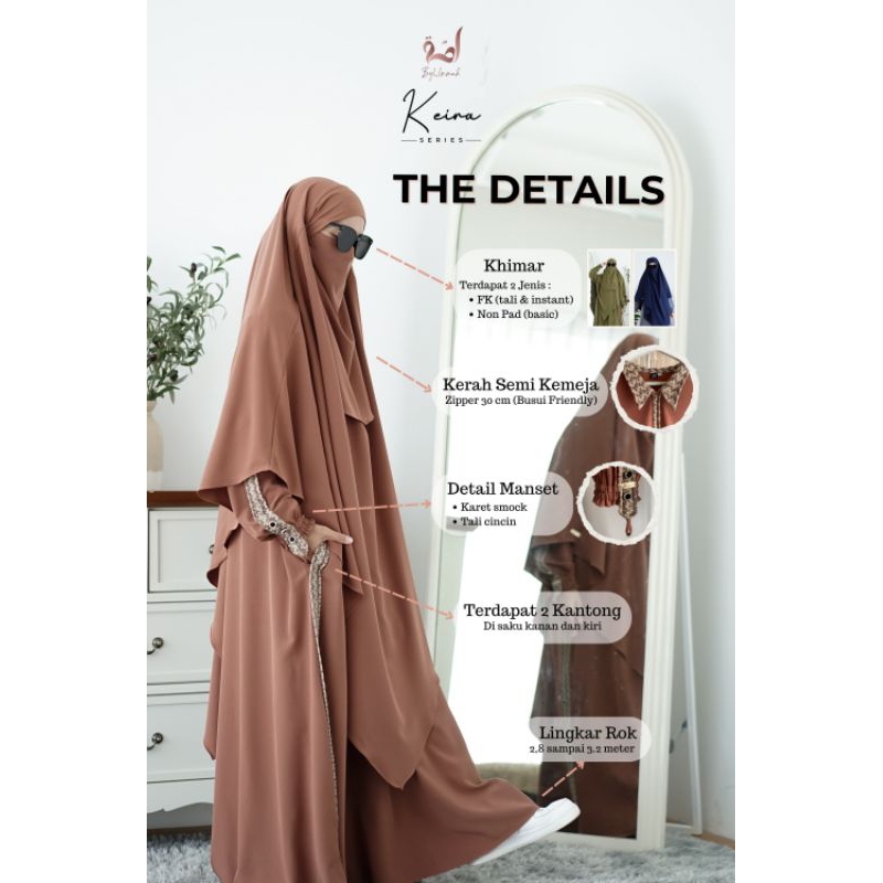 keira gamis by ummah/gamis original brandad