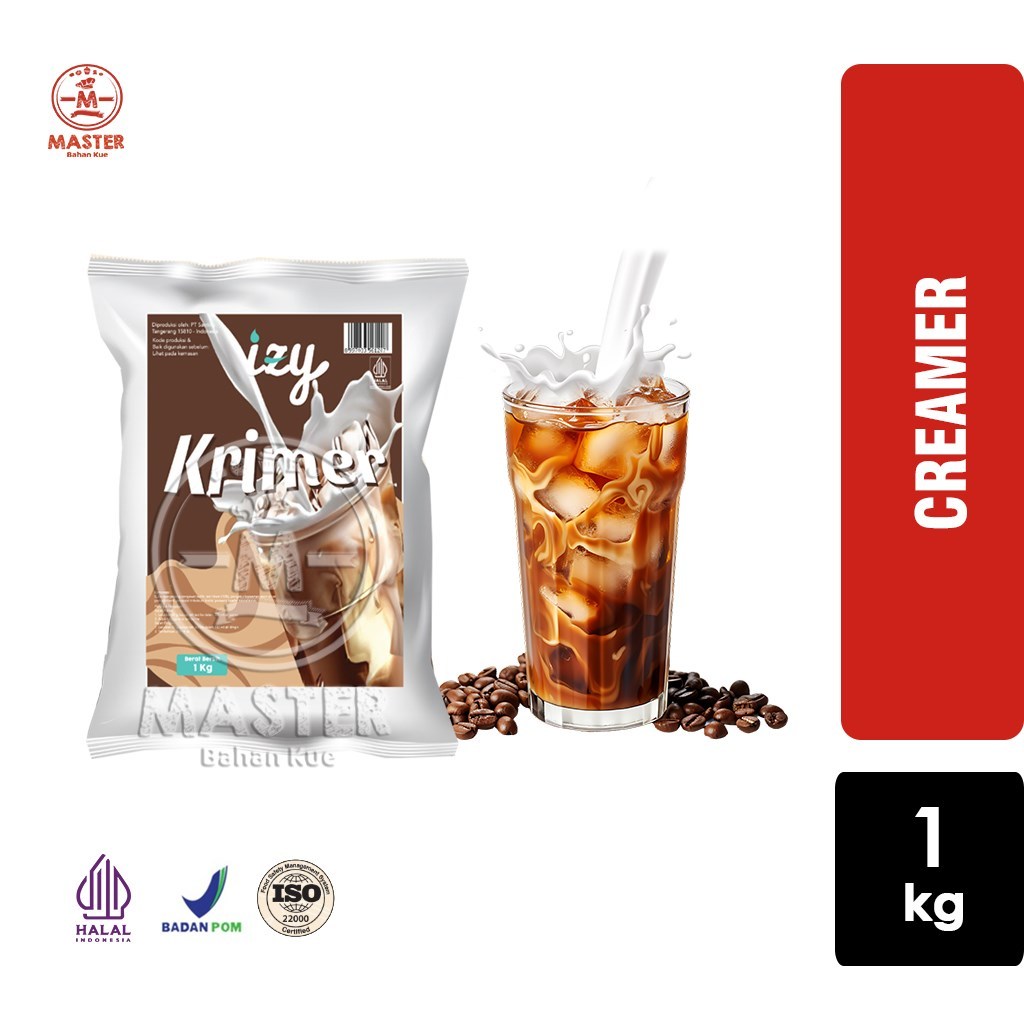 

Non Dairy Creamer IZY Powder Bubuk Krimer Minuman [Pouch 1kg]