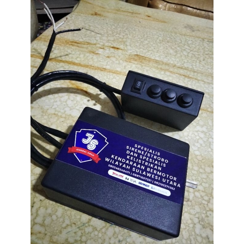 Sirine patwal 100W inject IC Whelen hhs 24 Suara