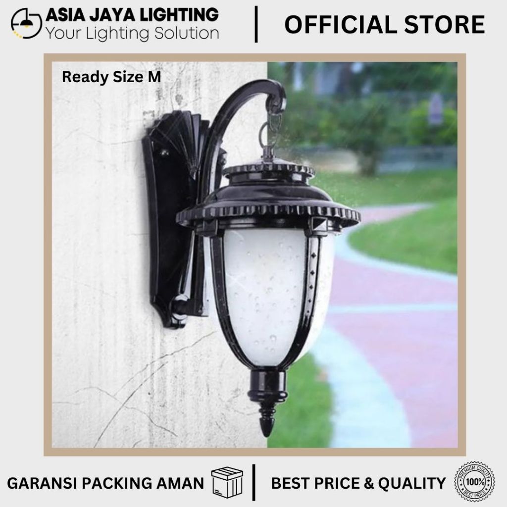 LAMPU TAMAN / GARDEN LIGHT / LAMPU DINDING OUTDOOR / LAMPU DINDING TAMAN / LAMPU GANTUNG OUTDOOR / O