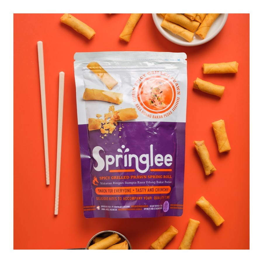 

Springlee Udang Bakar Pedas / Spicy Grilled Prawn Spring Roll 70gr