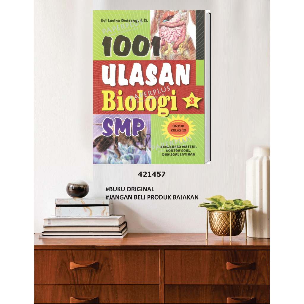 KAM / Penunjang Pendidikan / 1001 Ulasan Biologi SMP Kelas IX / SC / 687