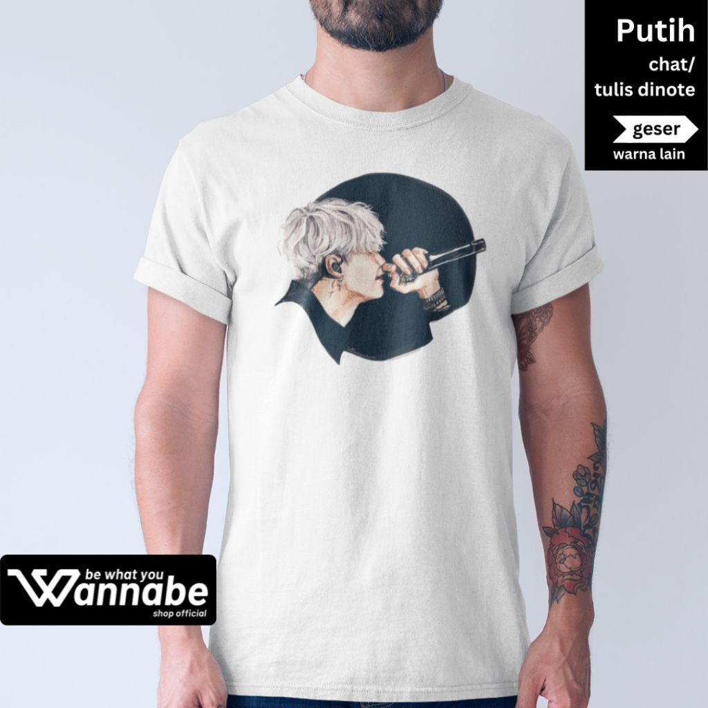 KAOS BAND BTS SUGA 5 SIZE S - 7XL DEWASA JUMBO BIGSIZE BIG SIZE & KAOS ANAK KAOS PREMIUM