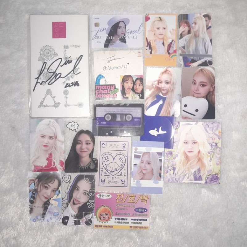 LOONA STUDY GROUP JINSOUL SIGNED