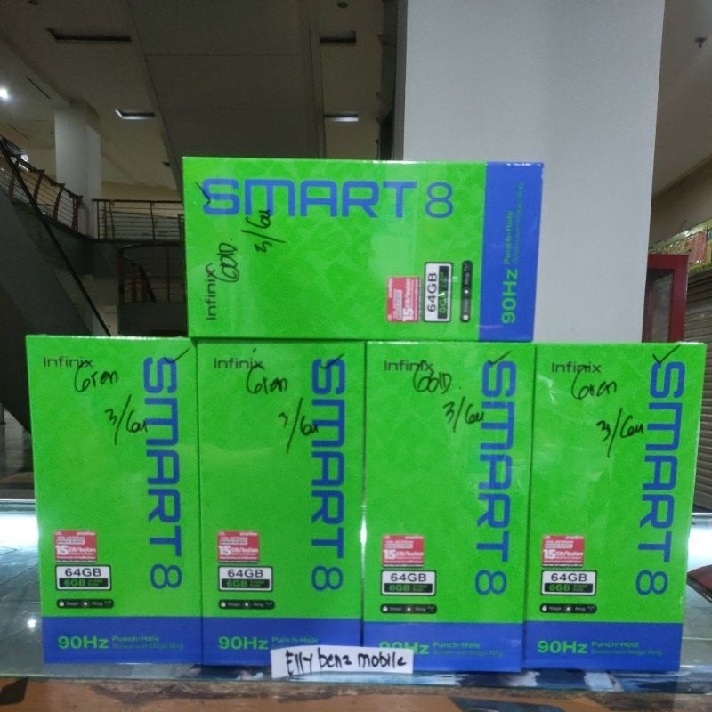 Infinix Smart 8 RAM 3/64GB New Garansi Resmi