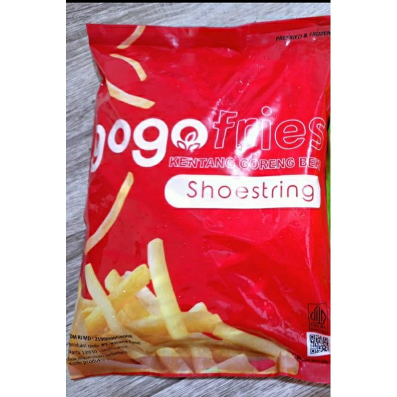 

KENTANG GOGO SHOESTRING 1Kg