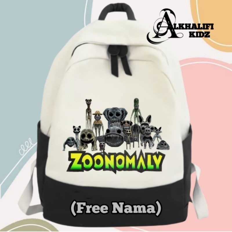 Tas Anak Zombie Zoonomaly Game Ransel Sekolah Anak Anak
