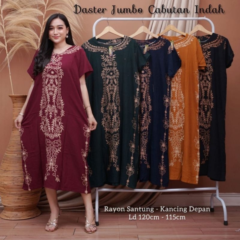 Daster Rayon Jumbo Murah / Daster Kekinian Jumbo