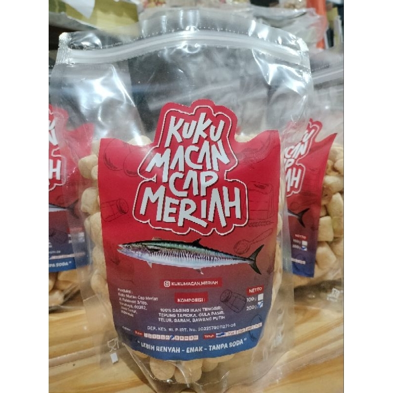 

Kerupuk Kuku Macan Meriah 200gram