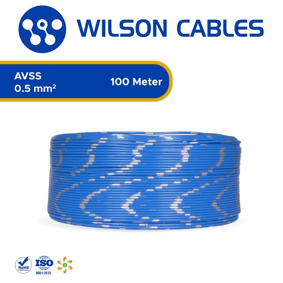 MURAH WILSON CABLES  AVSS 5 mm 1 Meter Kabel Otomotif
