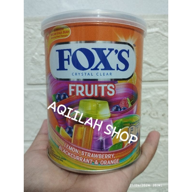 

PERMEN FOXS FRUITS 180 gr
