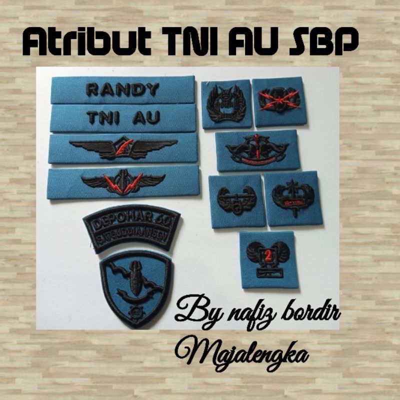 atribut tni au sbp
