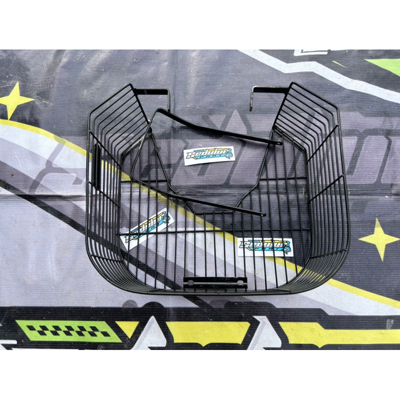 KERANJANG BESI KERANJANG BARANG TENGAH MOTOR EX5 ASTREA PRIMA IMPORT MALAYSIA