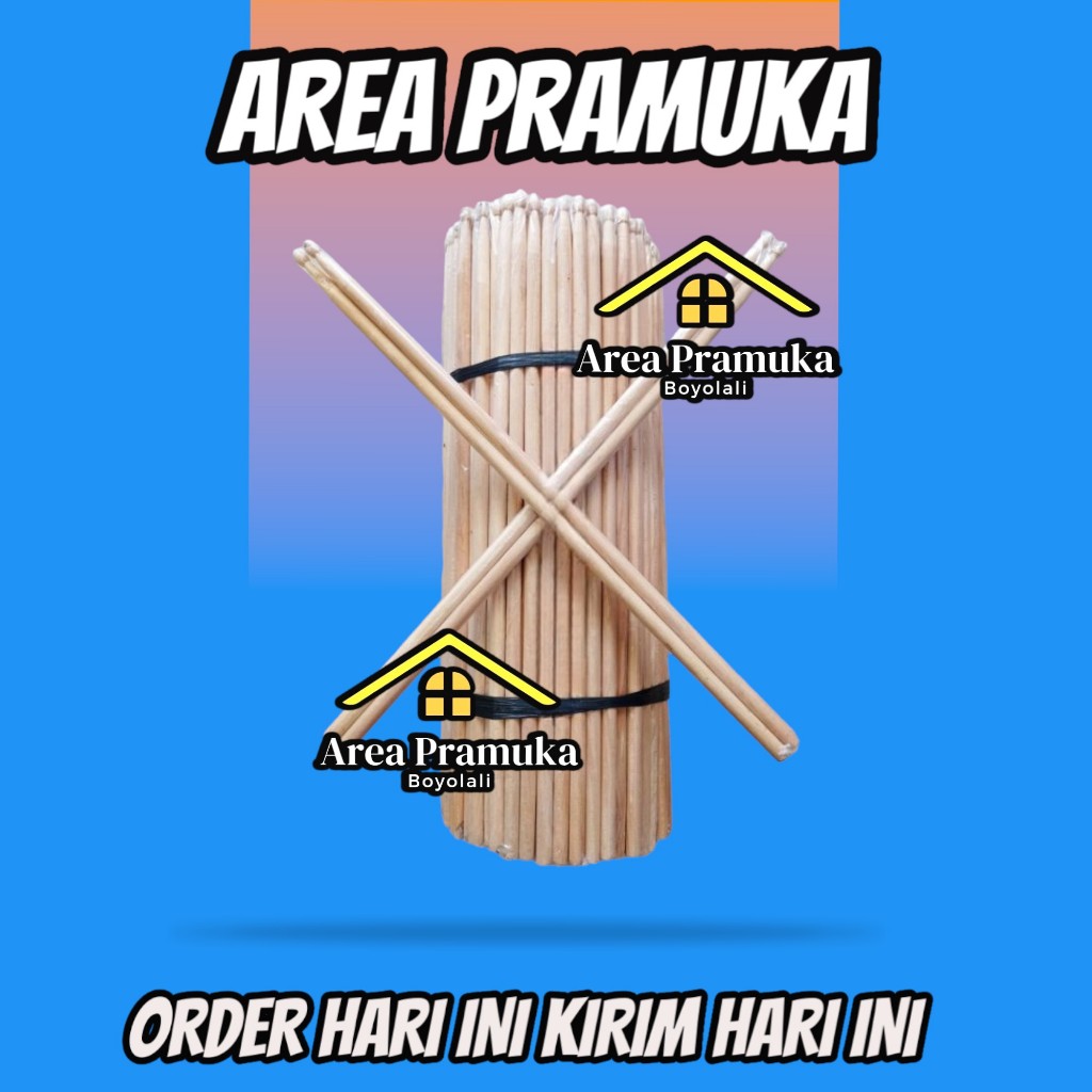 

Stik semaphore panjang 60 cm ( perpasang )