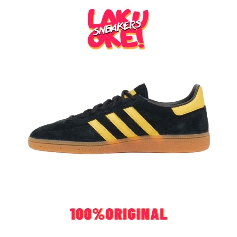 SEPATU ADIDAS HANDBALL SPEZIAL BLACK YELLOW ORIGINAL