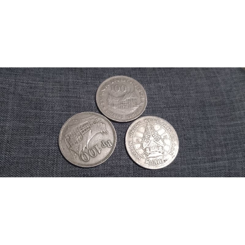 Uang Logam 100 Rupiah tahun 1978