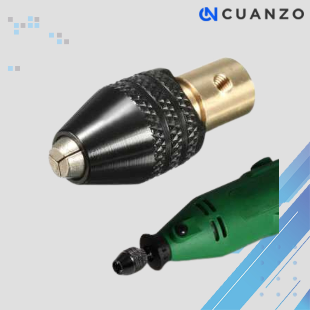 Mata Bor Drill Chuck Bit Quick Change 0.3-3.5mm / Mata Bor Pelubang Kayu Besi Baja Granit Keramik Te