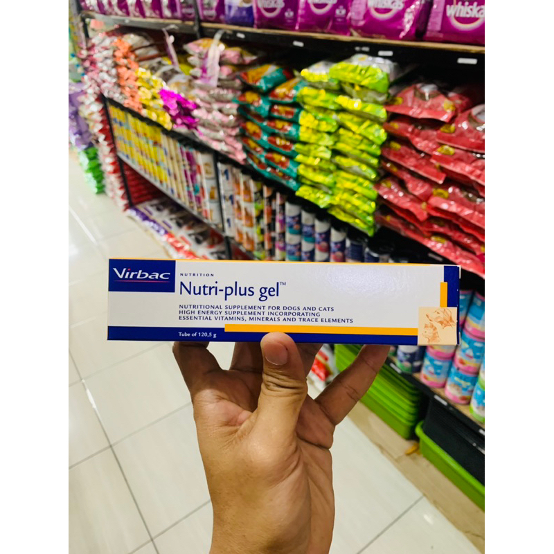 Nutri Plus Gel Virbac 120 gr Vitamin Kucing Original