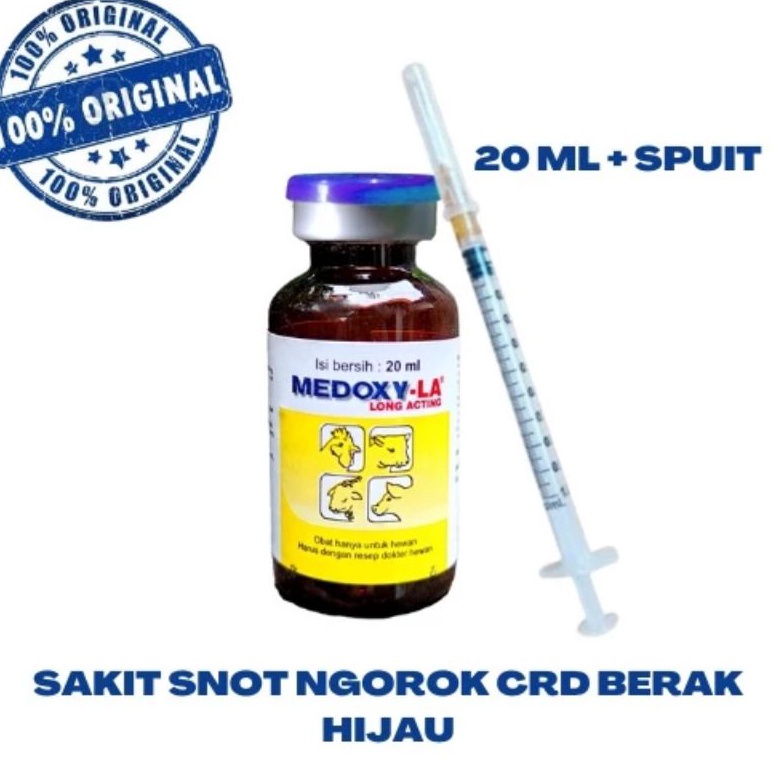 VIRAL Medoxy LA 2 ml Repack  Medoxy LA Original  Ayam Sakit Apapun