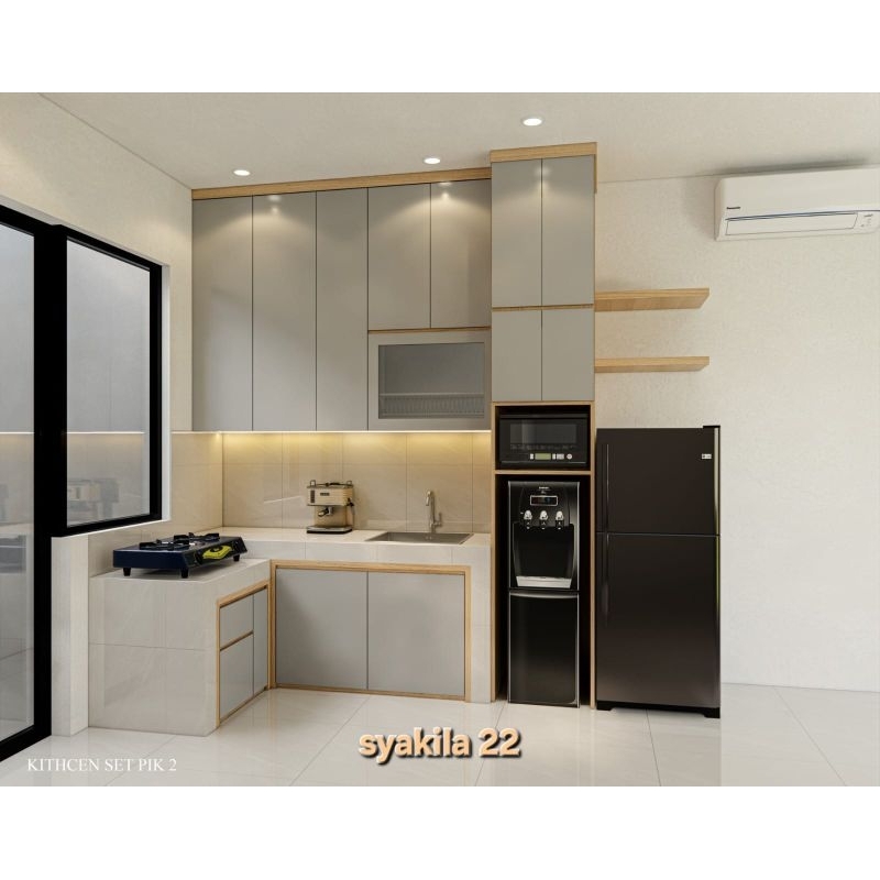 Kitchenset Minimalis custom / Kitchenset HPL