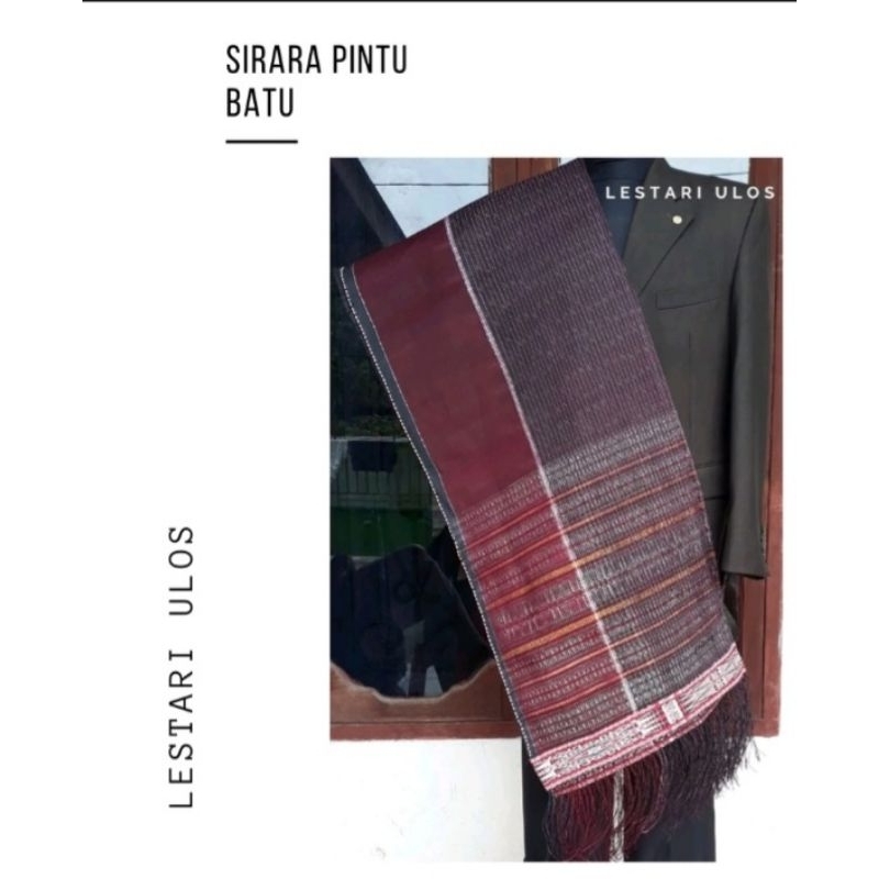 Ulos Sirara Tenunan Tangan(manual) pintu batu/Ragi Hotang/Ulos Hela/ ulos pengantin