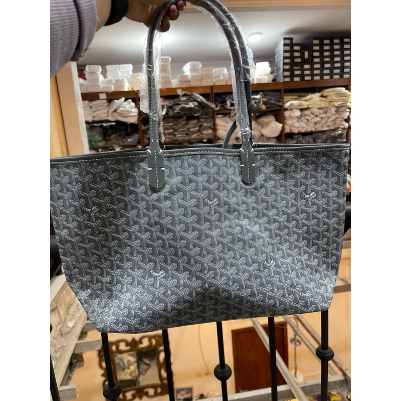 GOYARD LOUIS GREY BAG RENERA TAS TOTE ABU