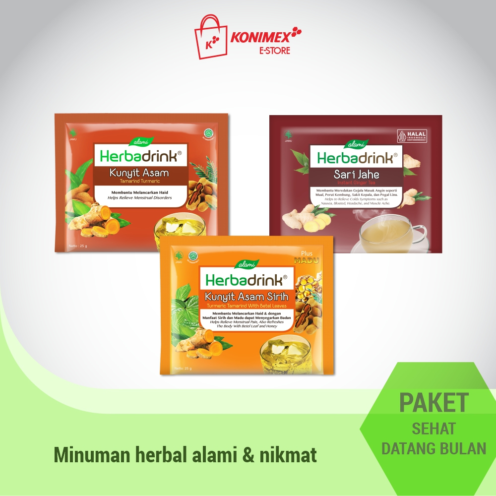 

Herbadrink Paket Sehat Datang Bulan