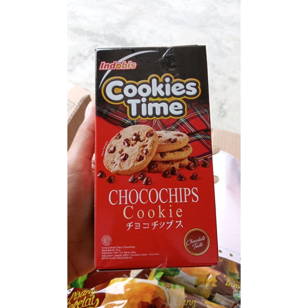 

[PGO] Indobis Cookies Time 50G - Biskuit Kue Indobies Cookies