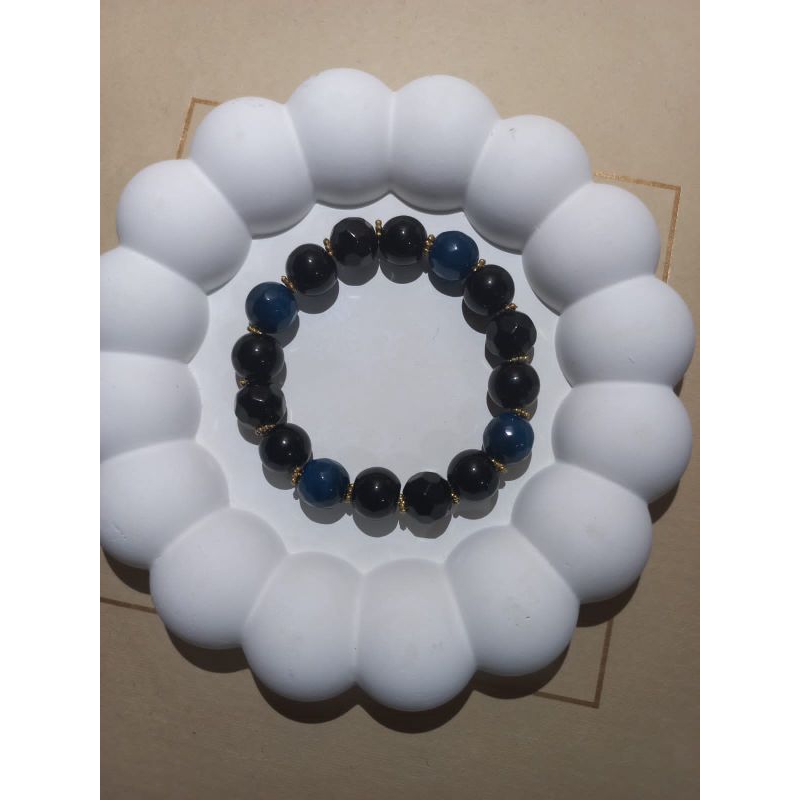 Gelang onyx batu alam seperti delixir Jungkook kualitas bagus Dan murah