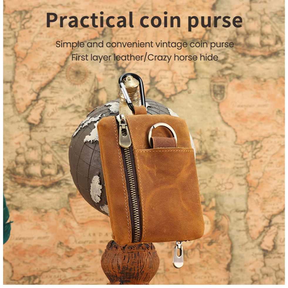 Dompet kulit crazy horse - Dompet gantung