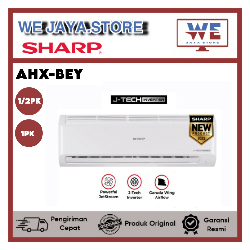 AC SHARP INVERTER 1/2PK-1PK AHX05BEY 1/2PK AHX10BEY 1PK AC SHARP INVERTER