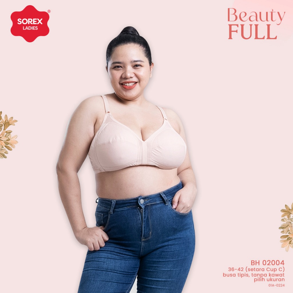 BRA BH Basic TANPA KAWAT 02004 QUICK DRY