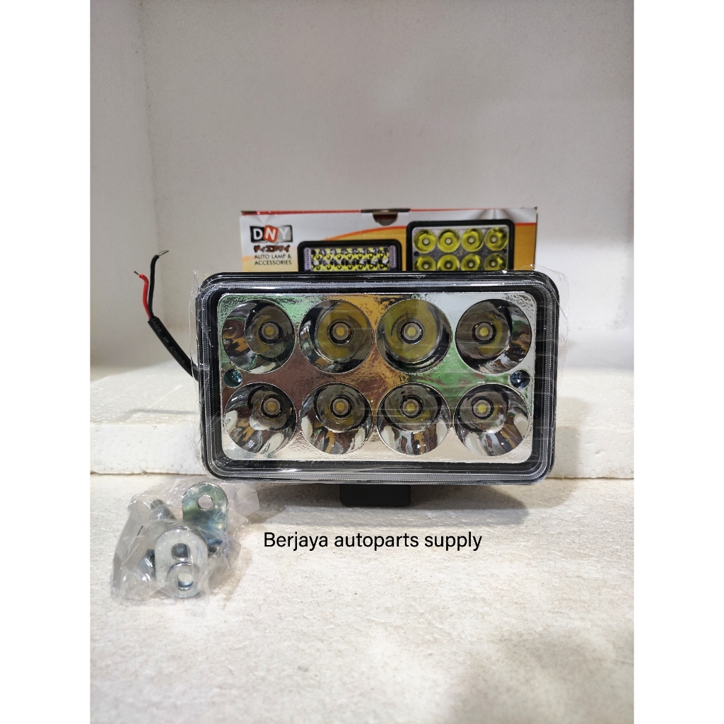 Fog Lamp / Lampu Kabut / Bemper LED Kotak Universal 12V-24V