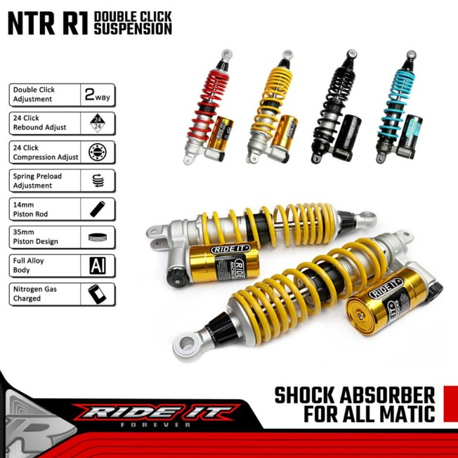 Shock Ride IT NTR R1 Series Bebek & Matic