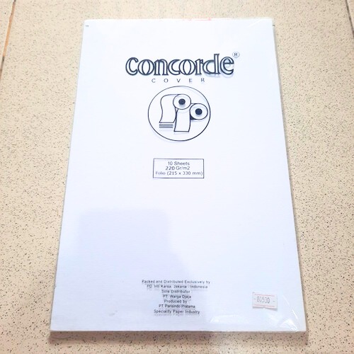 KERTAS CONCORD A0 / KERTAS SERTIFIKAT / KERTAS IJAZAH