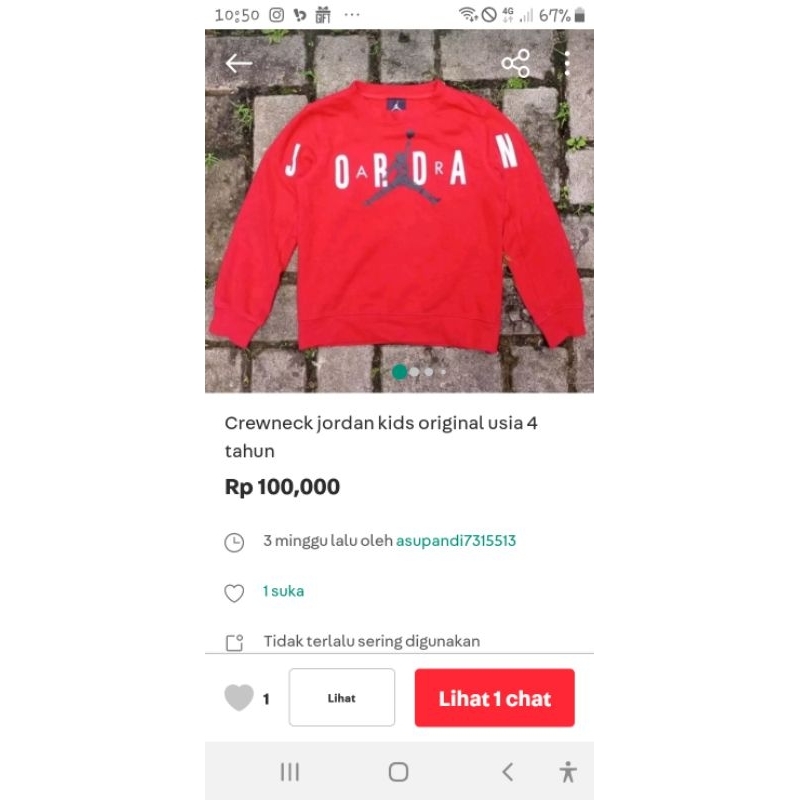 crewneck anak air jordan