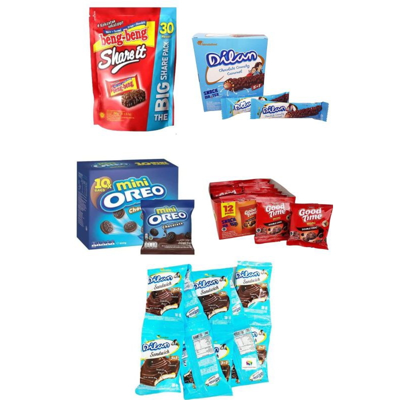 

Aneka Snack kemasan dan kardus diskon 20% di Shope Video