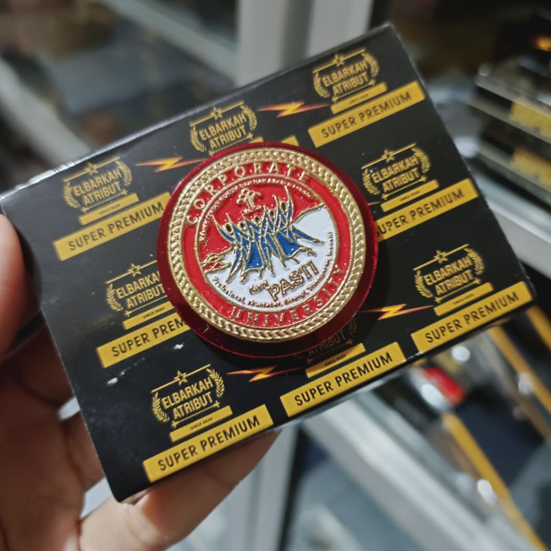 

PIN PASTI CORPORATE AKRILIK TERBARU GOLD PLETING