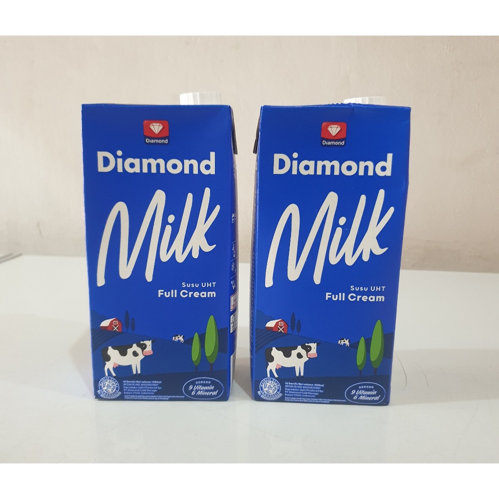 

Susu UHT diamond full cream 1 lt