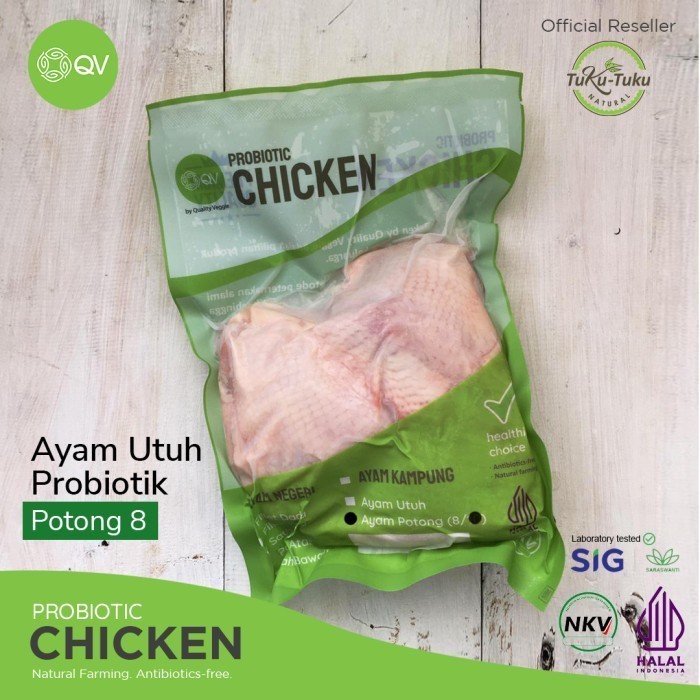 ayam utuh probiotik potong 10