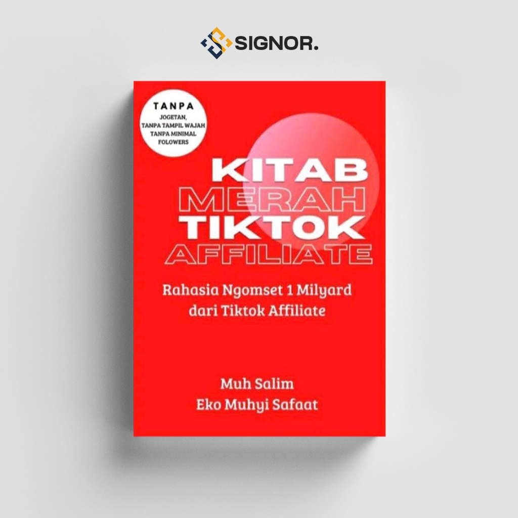

[ID1501] Kitab Merah Tiktok Affiliate - Eko Muhyi Safaat