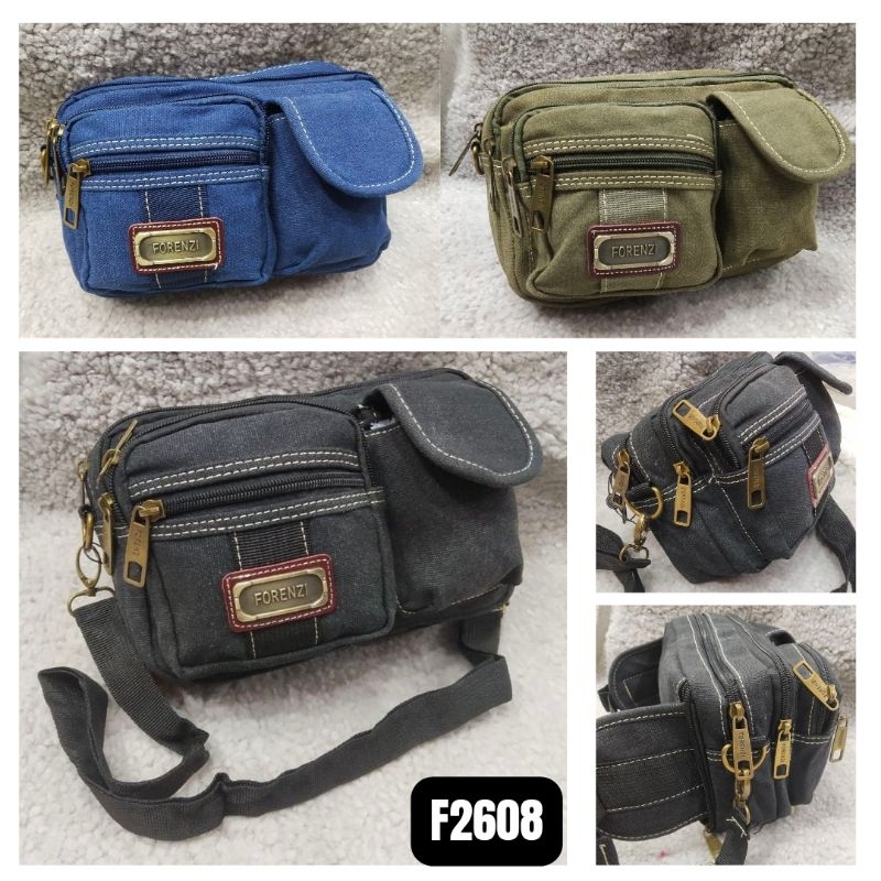 Tas Pinggang 2 Fungsi Forenzi F2607 F2608 Termurah Terlengkap