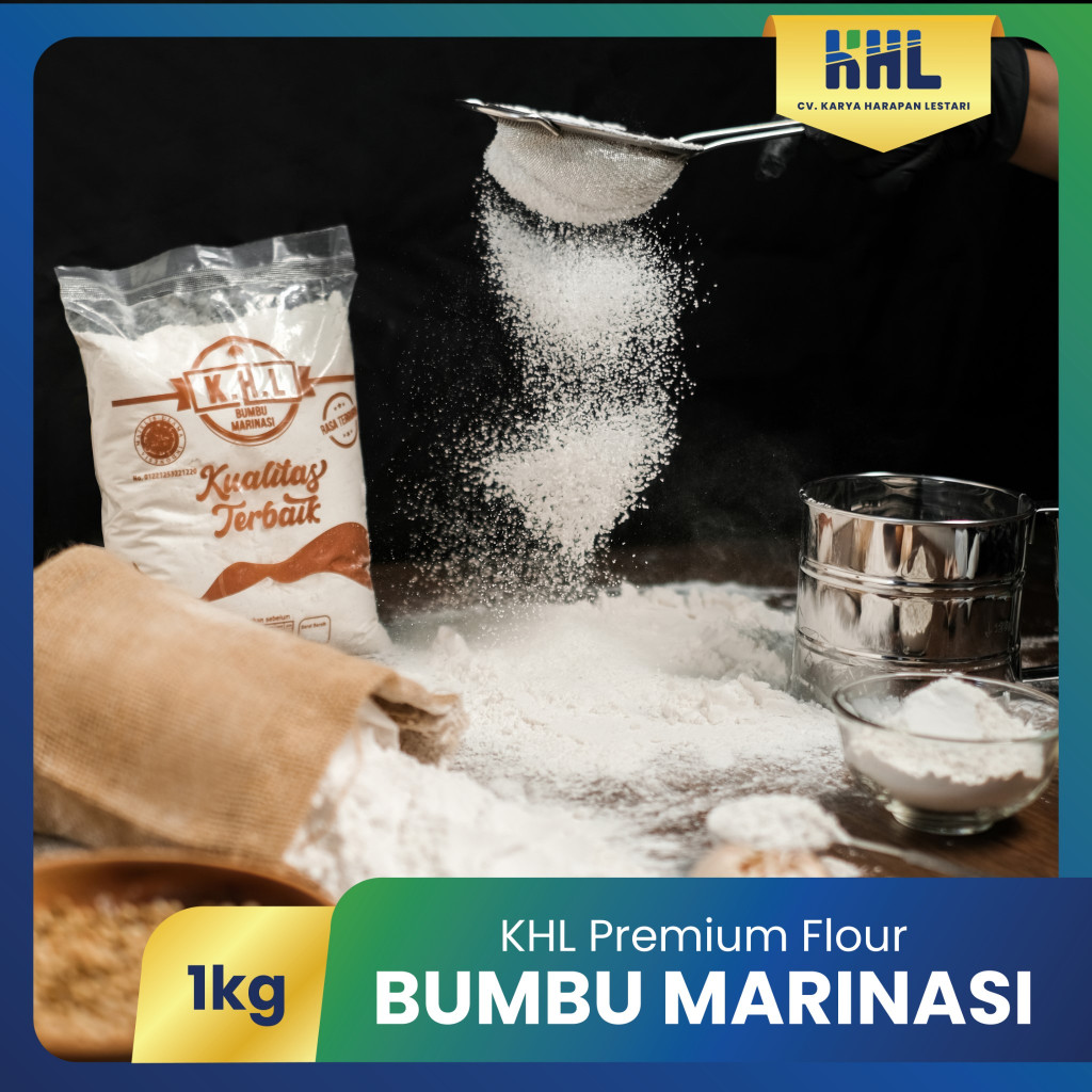 

1 Kg Tepung Marinasi Shihlin / Tepung Bumbu Marinasi / Tepung Biang / Tepung KHL / Tepung Shihlin / Bumbu Marinsi