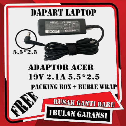 Adaptor Charger Laptop Acer Z3 Z3-451 Z3-451 19V - 2.1A