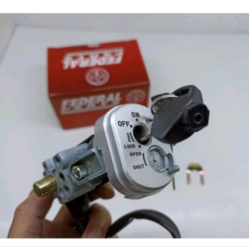 KUNCI SET MOTOR HONDA BEAT FI 2012-2016 ORIGINAL FEDERAL PART FP-35010-K25-2100