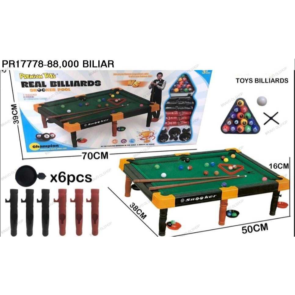 MAINAN REAL BILLIARDS - TOYS BILLIARD