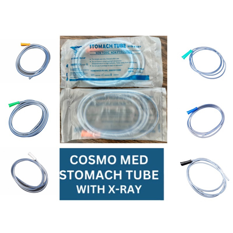 NGT Stomach Tube Cosmomed / NGT Cosmomed FR 6 8 10 12 14 16 Pcs bijian.